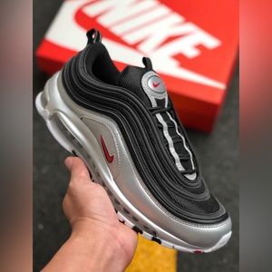 Nike AirMax 97 QS Silver Bullets size 6.5 women’s/5 in grade school boys